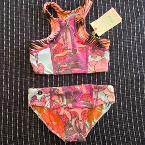 Maaji swimsuit - size 4 girls two piece - NEW